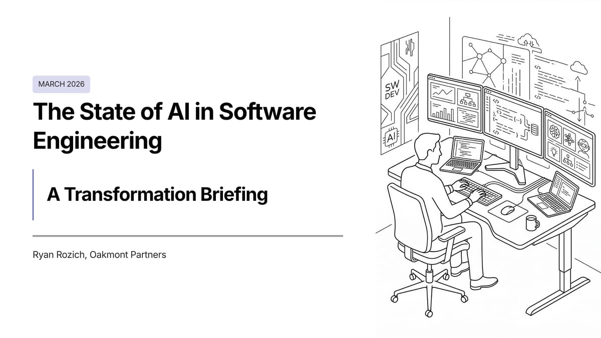 The State of AI in Software Engineering: Companion Slides